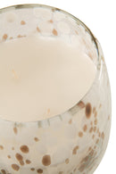 Bougie parfumée Mia Blanc/Mix Verre Moyen - 120H