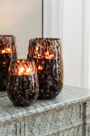 Scented Candle Mia Black/Mix Glass Medium-120H