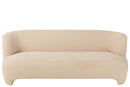 Seat 2/3-Person Knitted Textile/Wood White