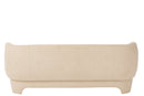Seat 2/3-Person Knitted Textile/Wood White