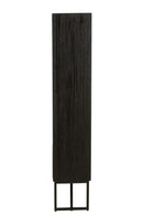 Cabinet With Drawers Recycle Teak Black