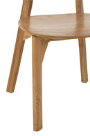 Chair Peanut Teak Wood Natural