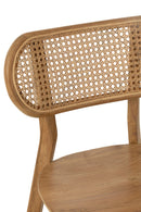 Chair Peanut Teak Wood Natural