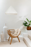 Vase Lauwra Cement White Large