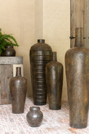 Vase Isabel Cement Brown