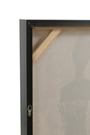 Wall Decoration 3 African Women Canvas/Paint/Rope Mix