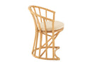 Chair+Cushion Rattan/Textile Natural/White