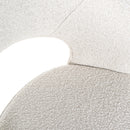 Barstoel Savoy white bouclé - Majorr