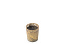 Scented Candle Deluxe Glass Gold/Black Small-48H