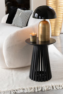 Scented Candle Deluxe Glass Gold/Black Small-48H