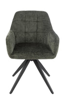 Chair Louna Iron/Acrylic Green