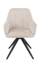 Chair Louna Iron/Acrylic Ivory
