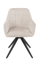 Chair Louna Iron/Acrylic Ivory