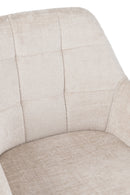Chair Louna Iron/Acrylic Ivory