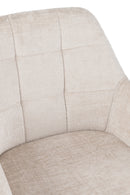 Chair Louna Iron/Acrylic Ivory