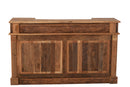 Bar 2 Drawers Recycled Wood  Natural