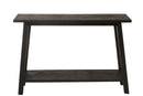 Console Square Mango Wood Black