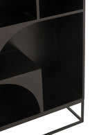 Shelf Mode Mango Wood/Mdf Black