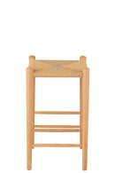 Bar Chair Orient Beech Wood/Rope Natural
