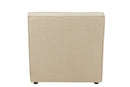 Sofa Grid Poplar Wood/Foam Beige
