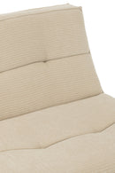 Sofa Grid Poplar Wood/Foam Beige
