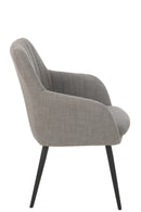 Chair Miles Steel/Foam Grey