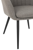 Chair Miles Steel/Foam Grey