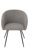 Chair Wales Steel/Foam Grey