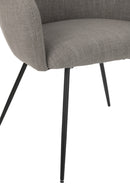Chair Wales Steel/Foam Grey