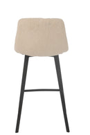 Bar Chair Kent Metal/Polyester White