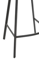 Bar Chair Kent Metal/Polyester White