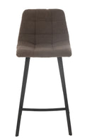 Bar Chair Kent Metal/Polyester Brown