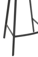 Bar Chair Kent Metal/Polyester Brown