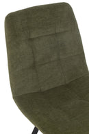 Dining Chair Clark Metal/Polyester Green