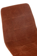 Dining Chair Clark Metal/Polyester Rust