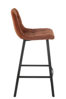 Bar Chair Kent Metal/Polyester Rust - Majorr