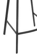 Bar Chair Kent Metal/Polyester Rust - Majorr