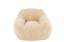 Sofa Shearl Polyester Cream Small