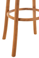 Bar Stool Ali Teak Wood Natural