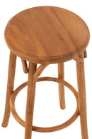 Bar Stool Ali Teak Wood Natural