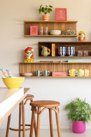 Bar Stool Ali Teak Wood Natural