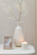Vase Goa Aluminium White Large