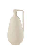 Vase Goa Aluminium White Large