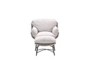 Logan fauteuil inclusief voetenbank - vintage willow -  desert sand - Majorr
