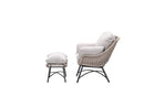 Logan fauteuil inclusief voetenbank - vintage willow -  desert sand - Majorr