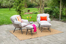 Logan fauteuil inclusief voetenbank - vintage willow -  desert sand - Majorr
