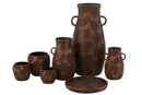 Vase Amphore Terra Brown/Rust Large