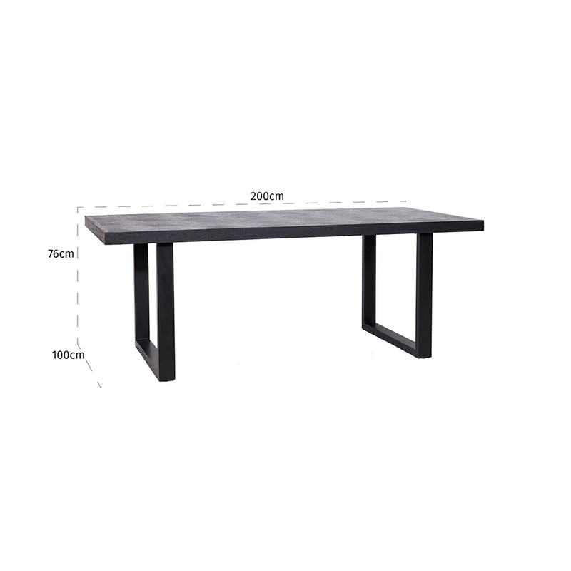 Eettafel Blax 200 - Majorr