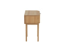 Night Table Rounded Mdf/Pine Wood Natural