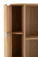 Shelf Rounded Mdf/Pine Wood Natural